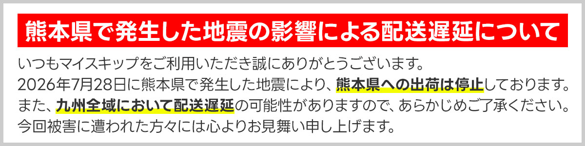 地震の影響