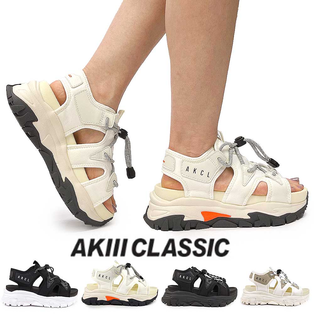 アキクラシック サンダル 厚底 レディース アナトリア AKC-0073