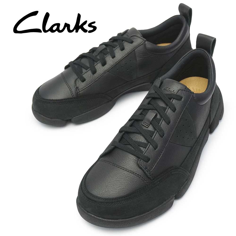 クラークス【26】スリッポン/ドライビングシューズ✨レザー TRIGENIC 黒 中古・古着通販】CLARKS (クラークス) スリッポン ブラック