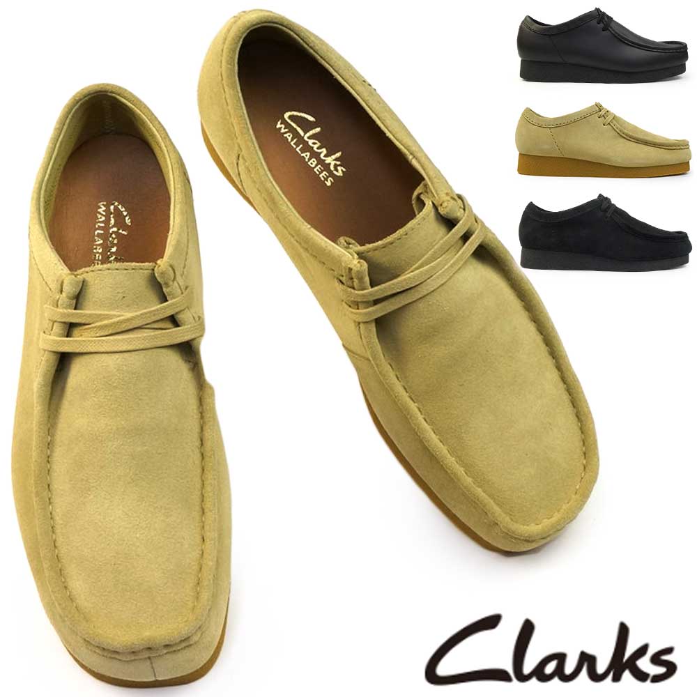 クラークス ワラビー 防水 シューズ レディース 816G ワラビーエヴォ WP ショート スエード レザー Clarks WallabeeEVO WP