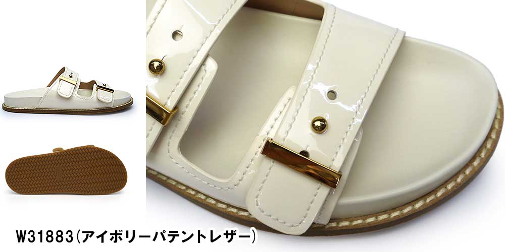 COLE HAAN マリソル フットベッド サンダル（アイボリー） マリソル フットベッド サンダル womens 15000 | COLE_HAAN