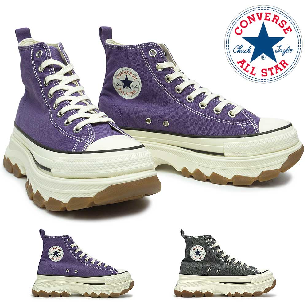 CONVERSE ALL STAR TREKWAVE HI 厚底 22.5 ALL STAR Ⓡ TREKWAVE Z HI / オールスター Ⓡ トレックウエーブ