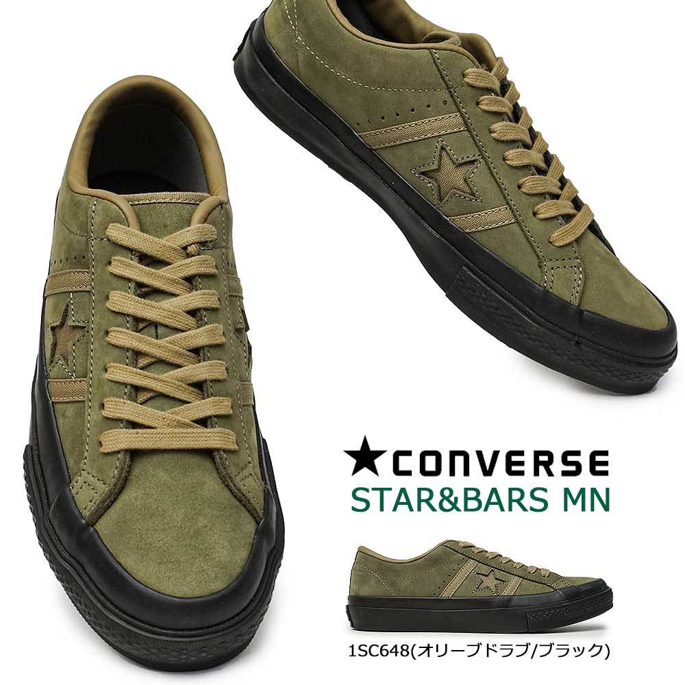 コンバース スニーカー スター＆バーズ MN メンズ ローカット クラシック レトロ ミリタリー CONVERSE STAR&BARS MN