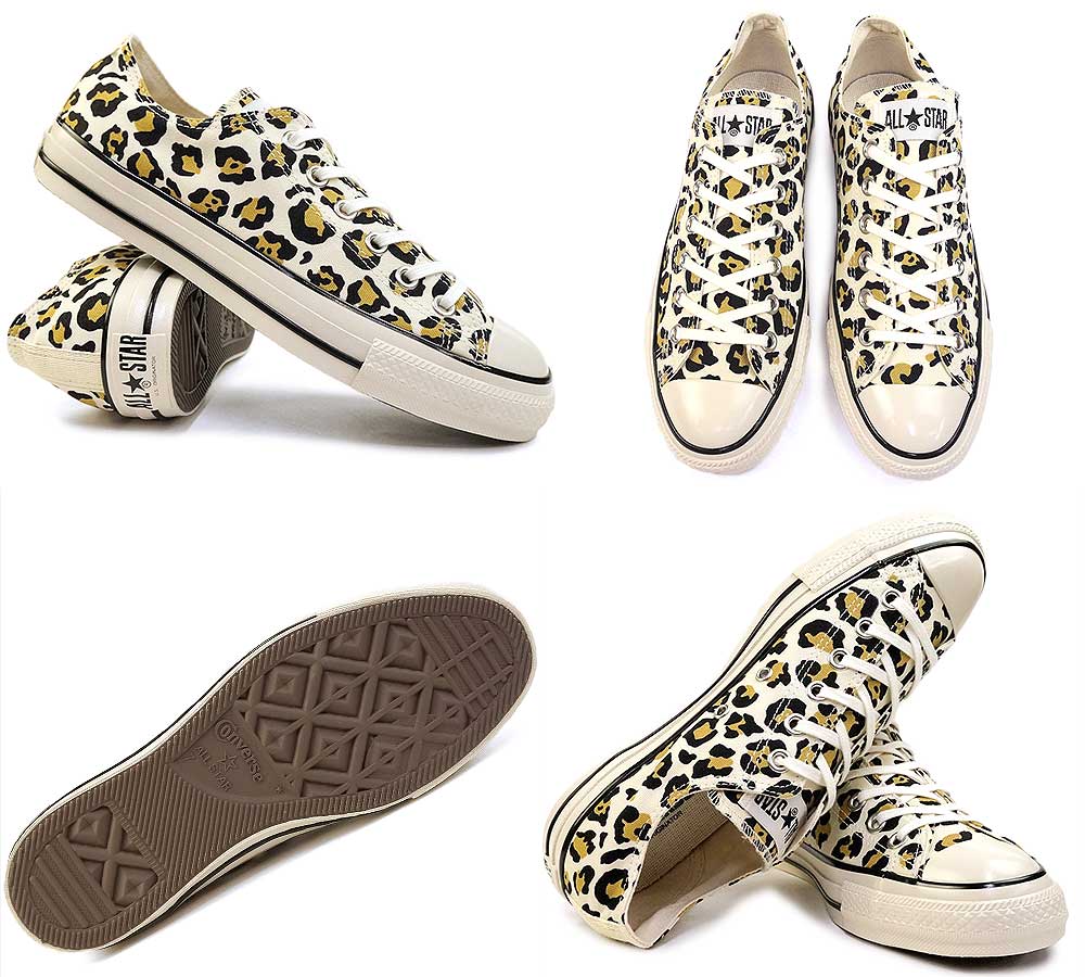 コンバース スニーカー オールスター US レパード OX メンズ レディース ローカット オリジナル チャックテイラー CONVERSE ALL  STAR US LEOPARD OX