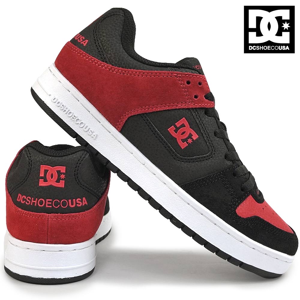 DC スニーカー メンズ レディース DM231006 MANTECA SE レザー ローカット DC SHOES MANTECA SE  ADYS100314 ディーシーシューズ