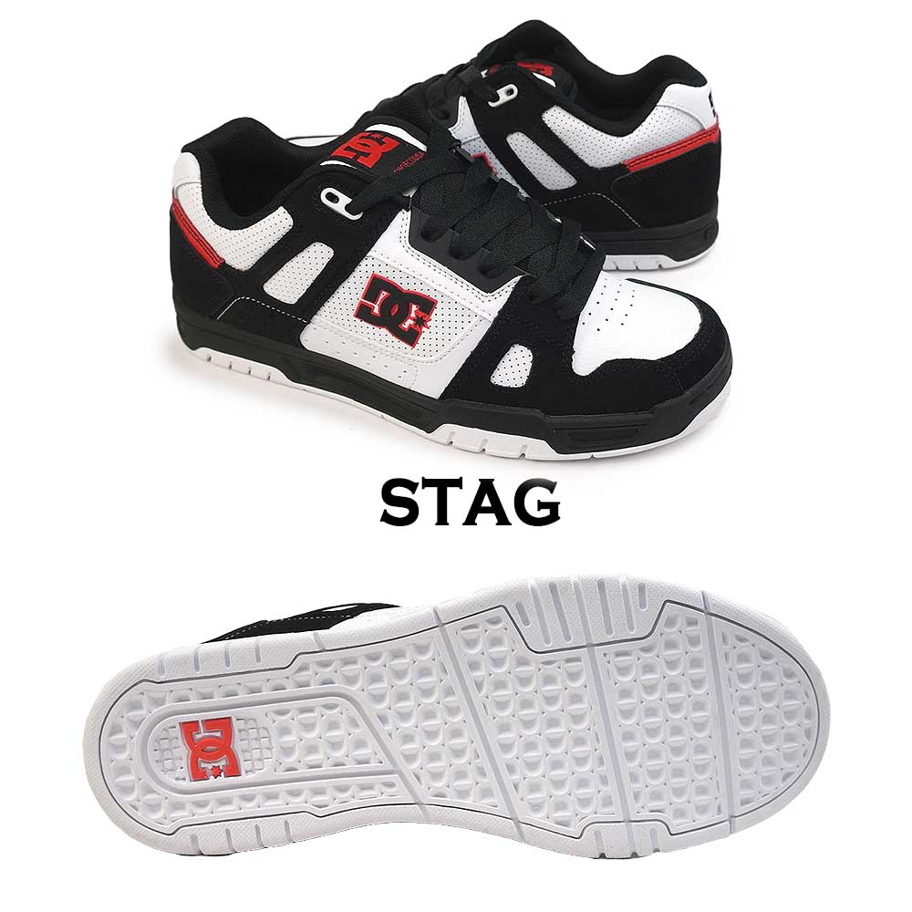 DC スニーカー メンズ スタッグ DM232008 スケーター ボードシューズ ディーシー DC SHOES STAG