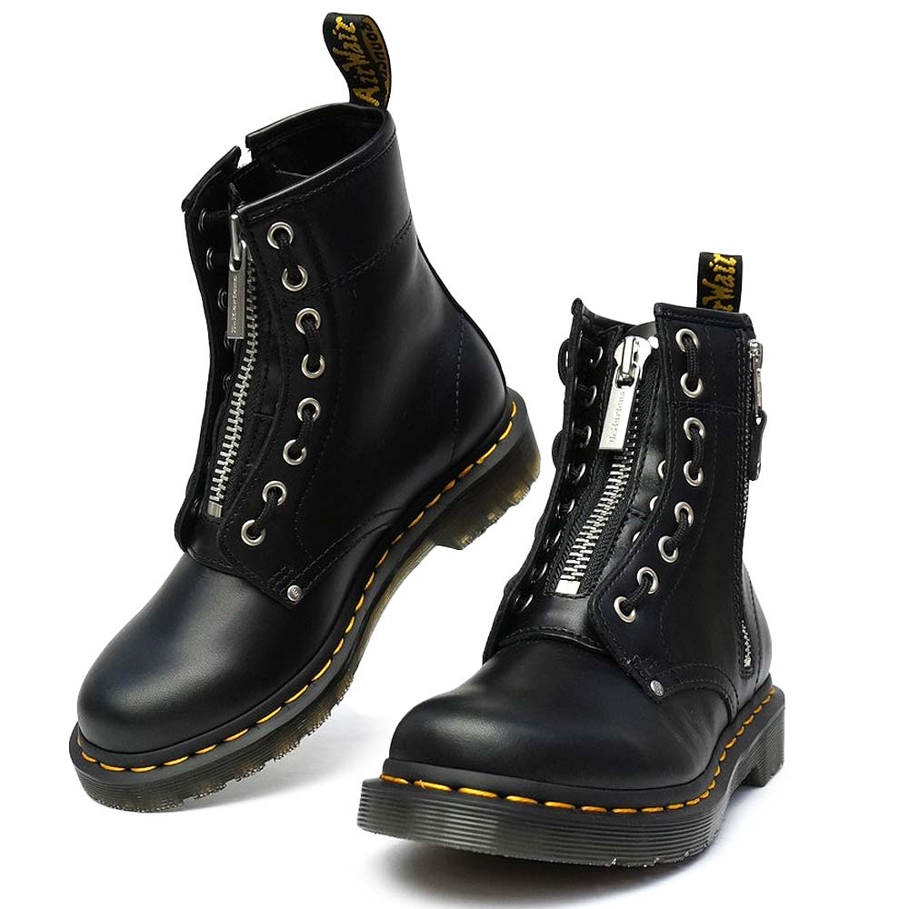 ドクターマーチン 1460 TWIN ZIP レディース 8ホールブーツ 2WAY ショート丈 Dr.MARTENS CORE 1460 TWIN  ZIP