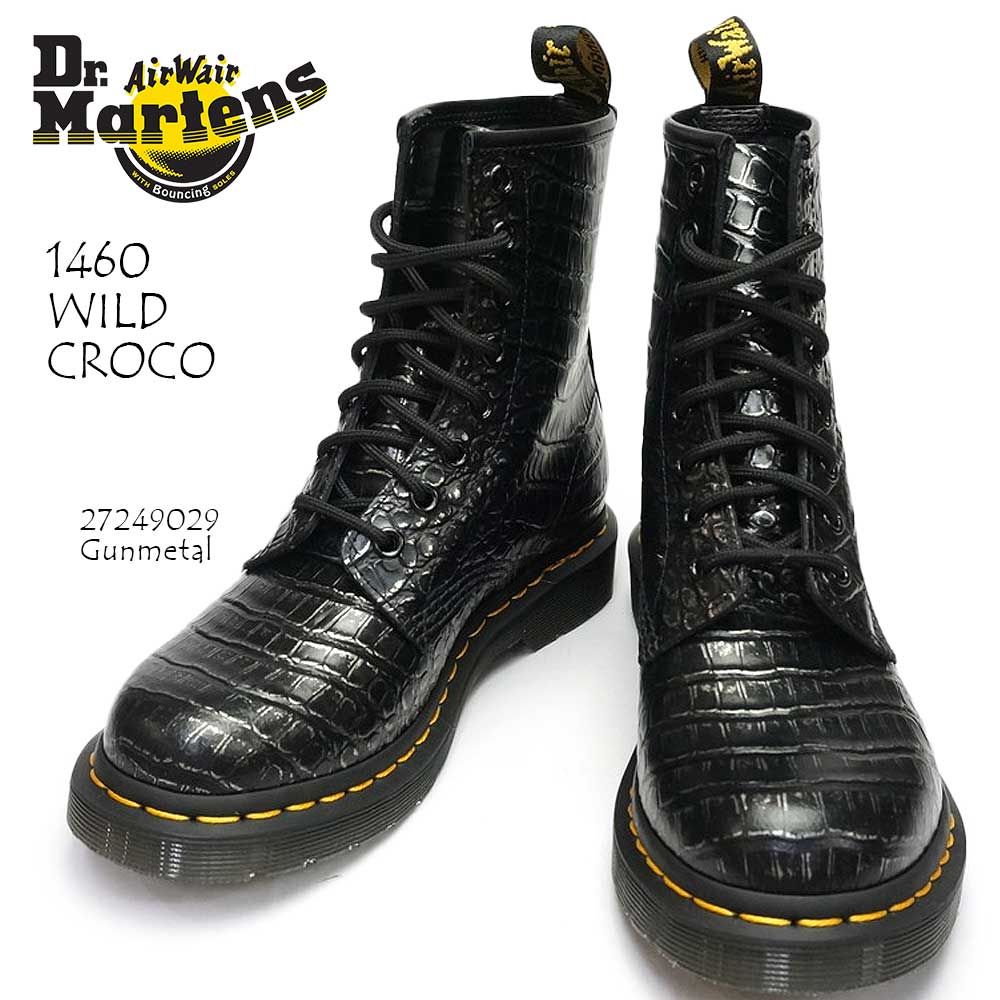 Dr.Martens◇ドクターマーチン/PASCA/Lレースアップブーツ/UK5/BLK