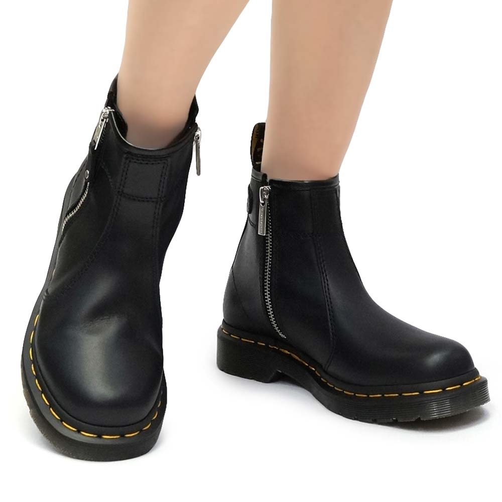 ドクターマーチン 2976 TWIN ZIP レディース チェルシーブーツ サイドジップ ショート丈 Dr.MARTENS CORE 2976  TWIN ZIP