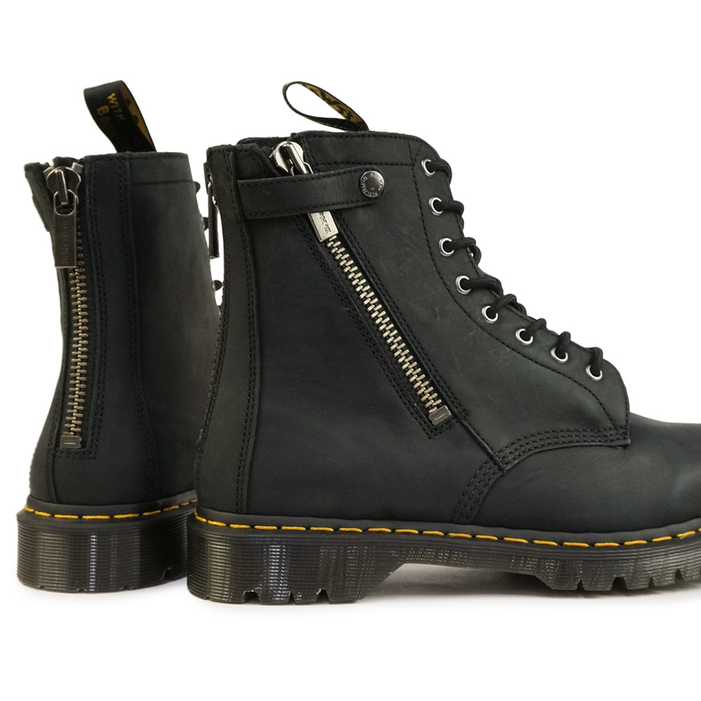 最大の割引 Dr.Martens◇×JOY DIVISION/1460 UNKNOWN/ブーツ/UK3/BLK