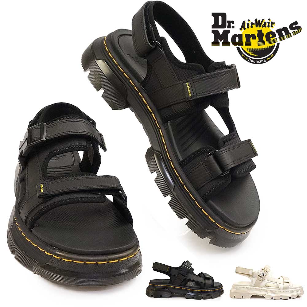 Dr.Martens Forster サンダル 26cm UK7 グレーカラーグレー