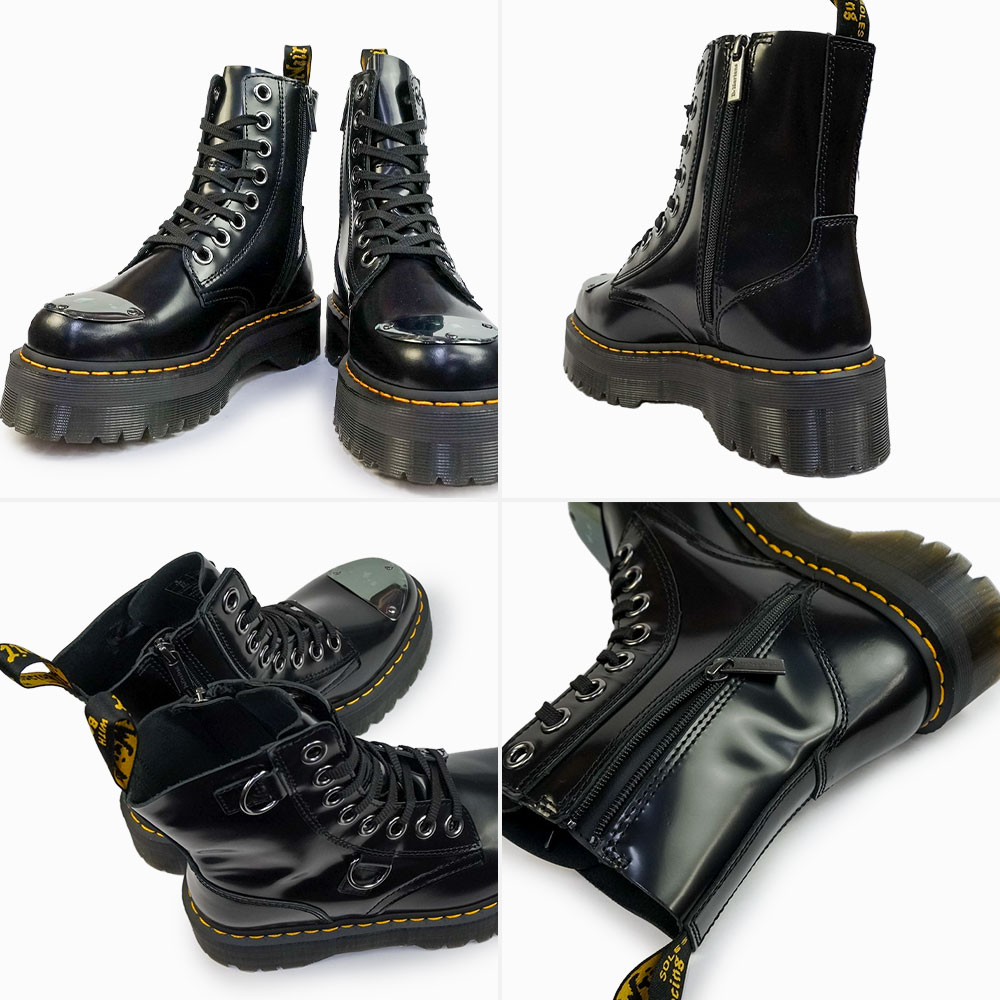 ドクターマーチン JADONAlLT 30789001 ジェイドン 8ホール ブーツ メンズ レディース ユニセックス 本革 厚底  Dr.Martens JADON ALT 8 ホール ブーツ