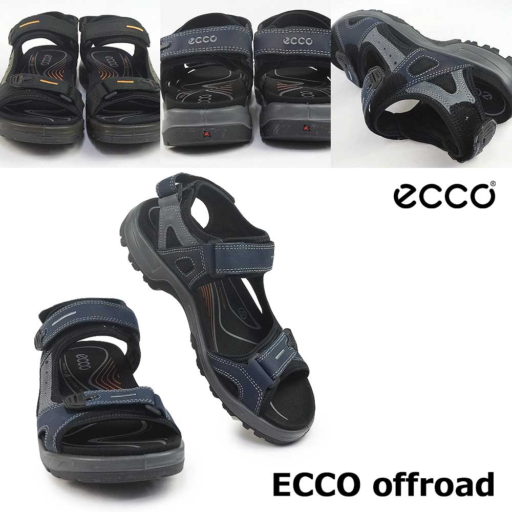 ★ECCO★男性 オンロードサンダル エコー 靴 メンズ サンダル 069564 オフロード ヌバック
