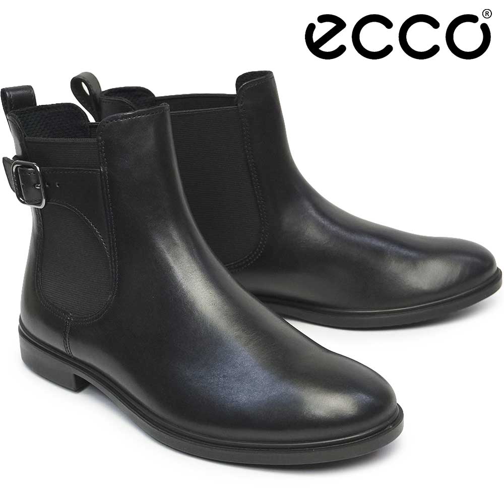 エコー レディース ブーツ 209813 チェルシーブーツ レザー ブラック ECCO DRESS CLASSIC 15