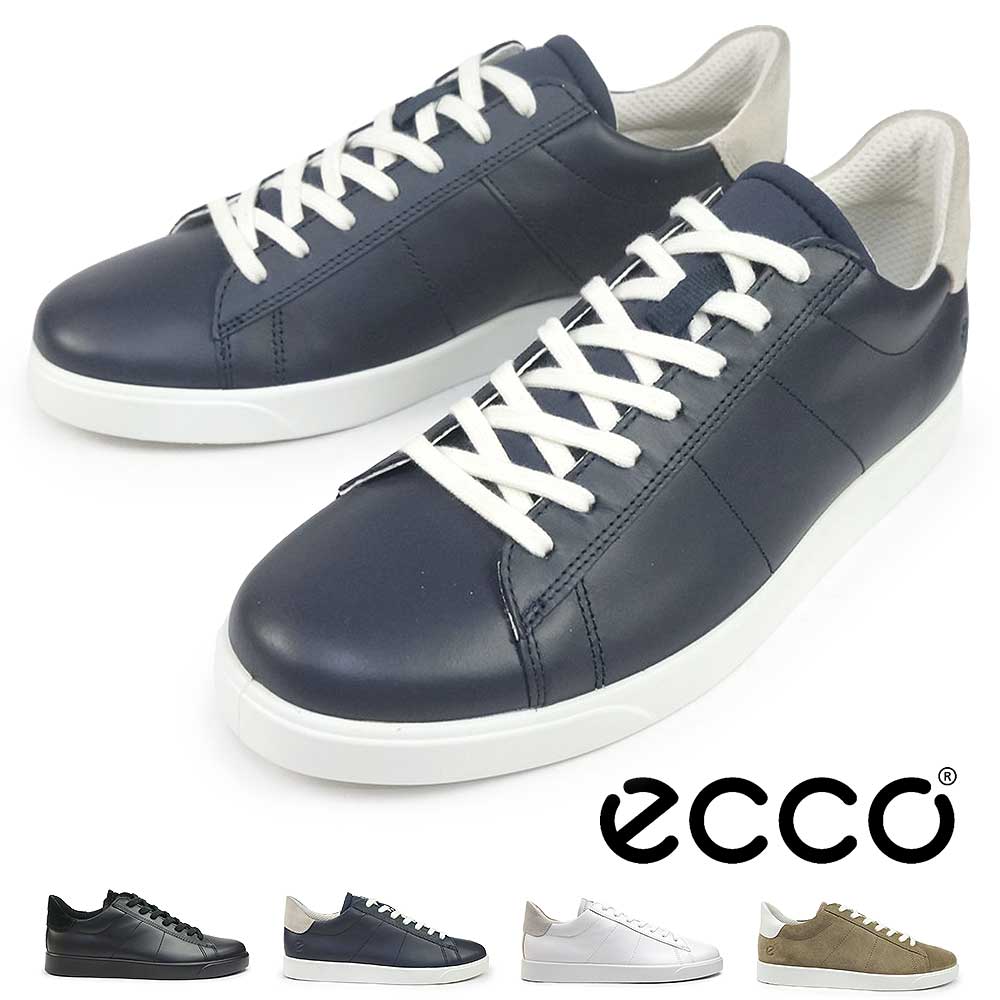 エコー 靴 メンズ レザースニーカー 521304 エコー ストリート ライト