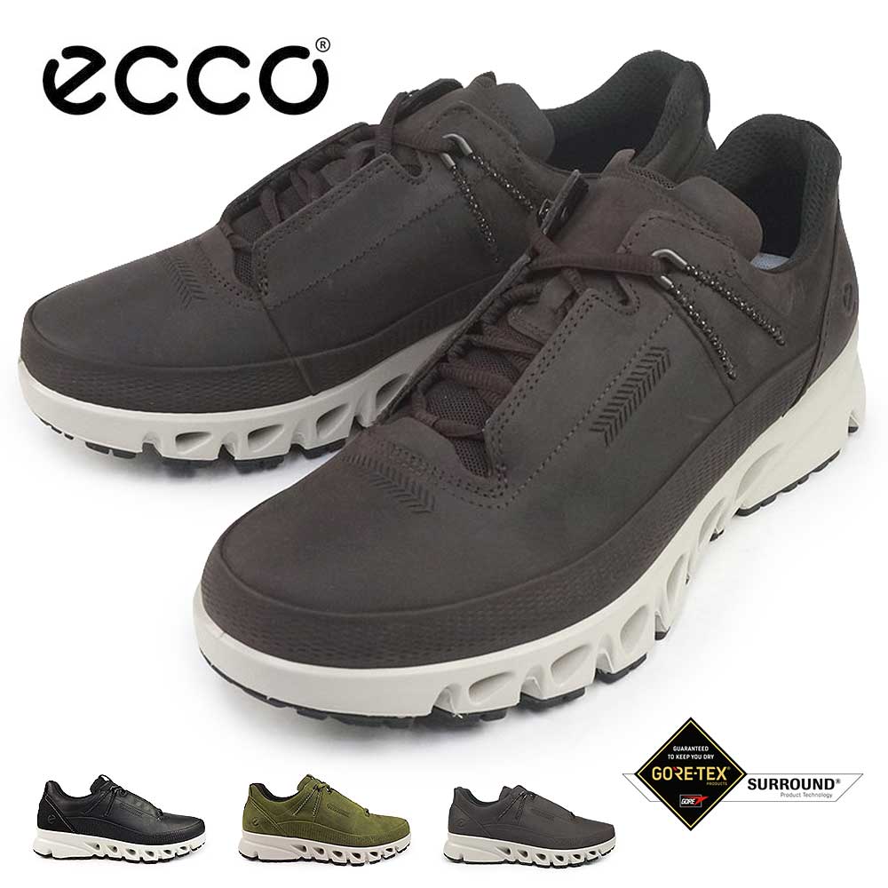 ウィンターセール】エコー 靴 防水 スニーカー メンズ マルチベント