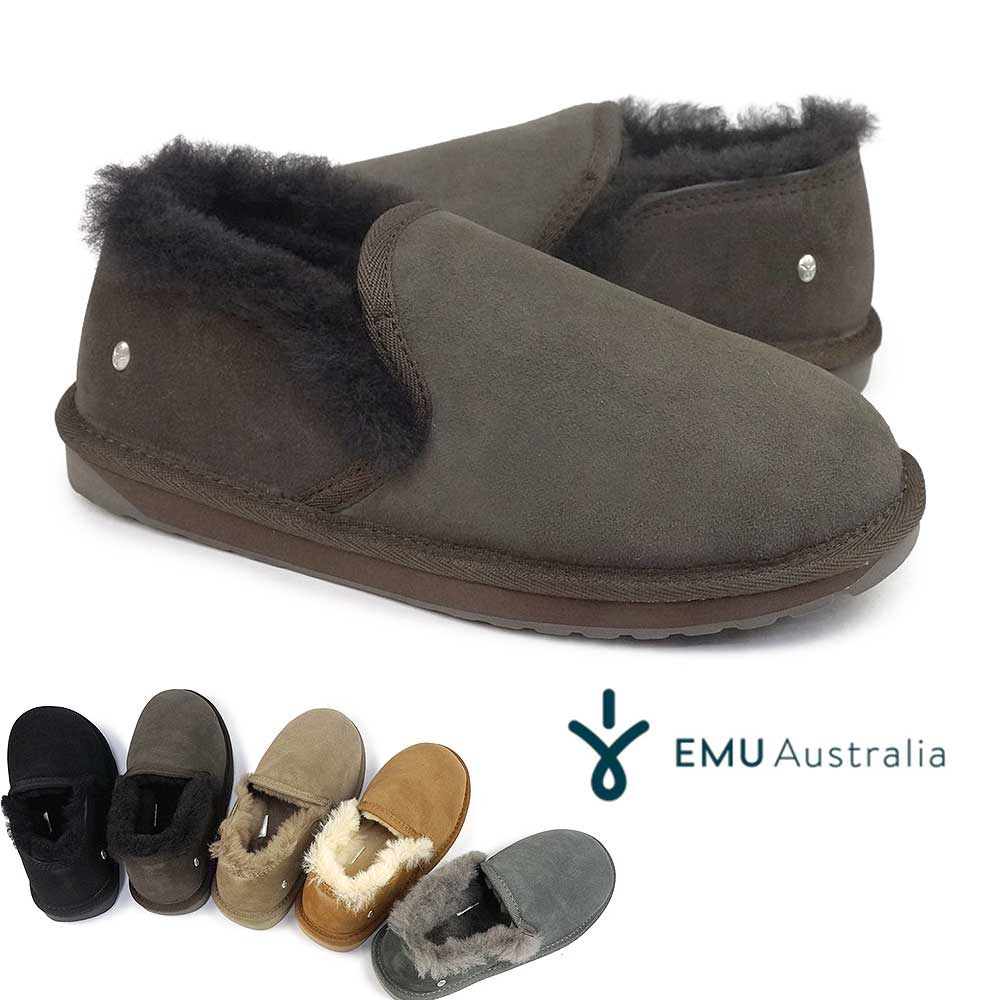 【新品未使用！】大人気のEMU ブラウン スエード スリッポン 2384305694.jpg?1727294808