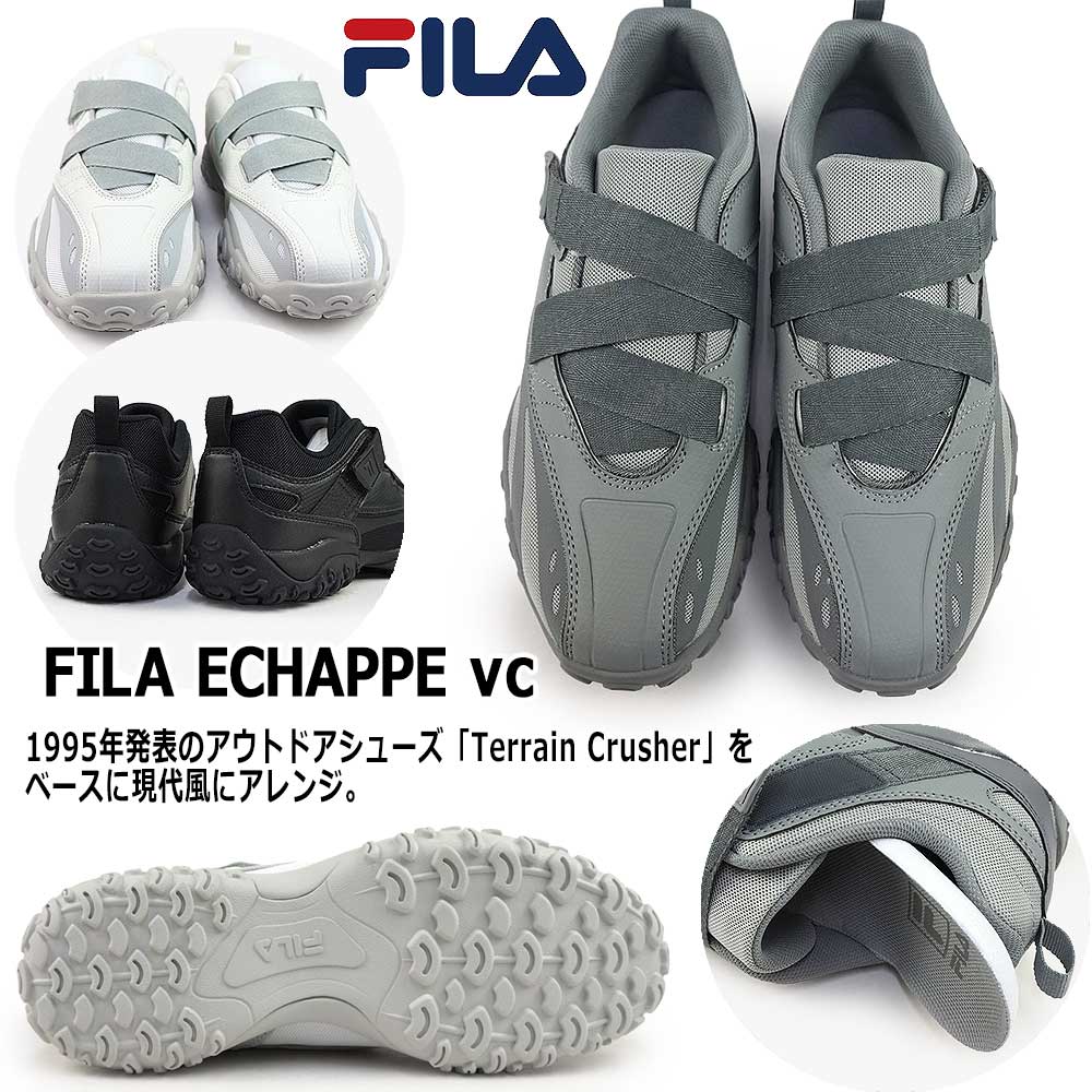 フィラ スニーカー レディース メンズ フィラ エシャッペ vc