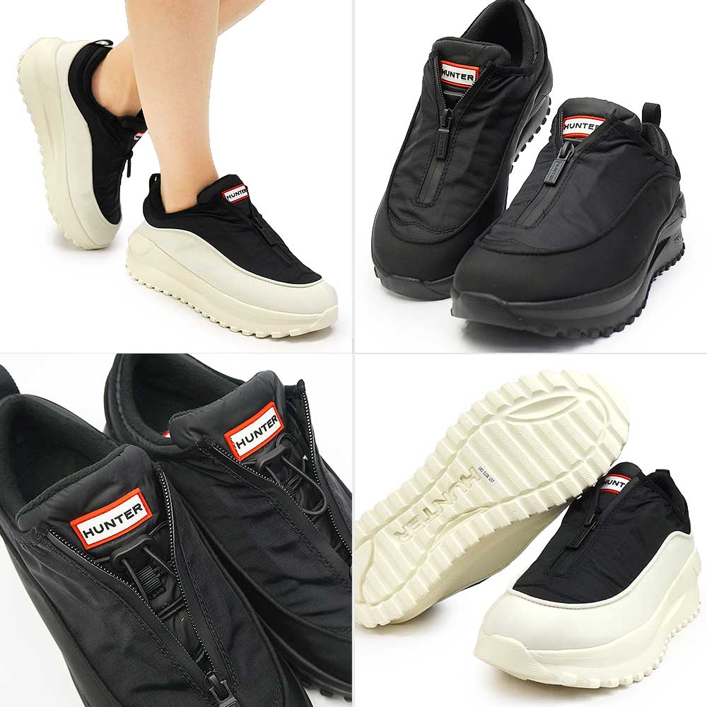 【25秋冬新作】 ハンター レディース メンズ スニーカー 防寒 耐水 トラベル フロー ジップ トレーナー UFF7003NYL HUNTER UNISEX TRAVEL ハンター レディース メンズ スニーカー 防寒 耐水 トラベル フロー