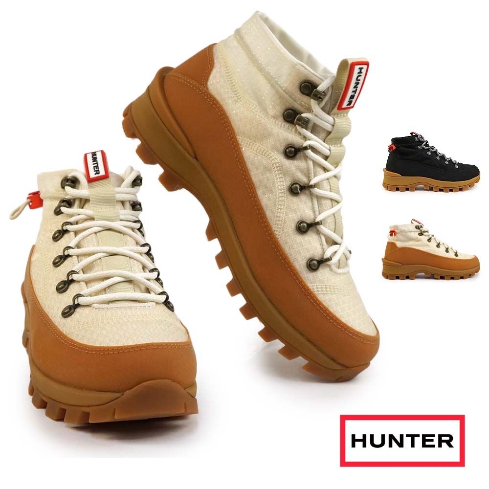 ハンター レディース トラベル エクスプローラー ブーツ WFS2336REN ハイカット スニーカー 靴 軽量 耐水 HUNTER WOMENS  TRAVEL EXPLORER BOOT