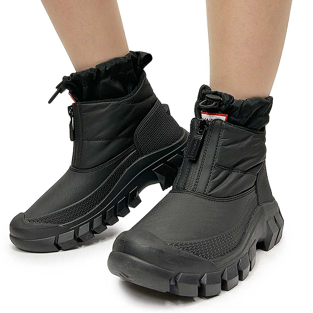 ハンター 防水 防寒 スノーブーツ レディース WFS5000WWU レディース イントレピッド ジップ アンクル HUNTER WOMENS  INTREPID ANKLE SNOW BOOT