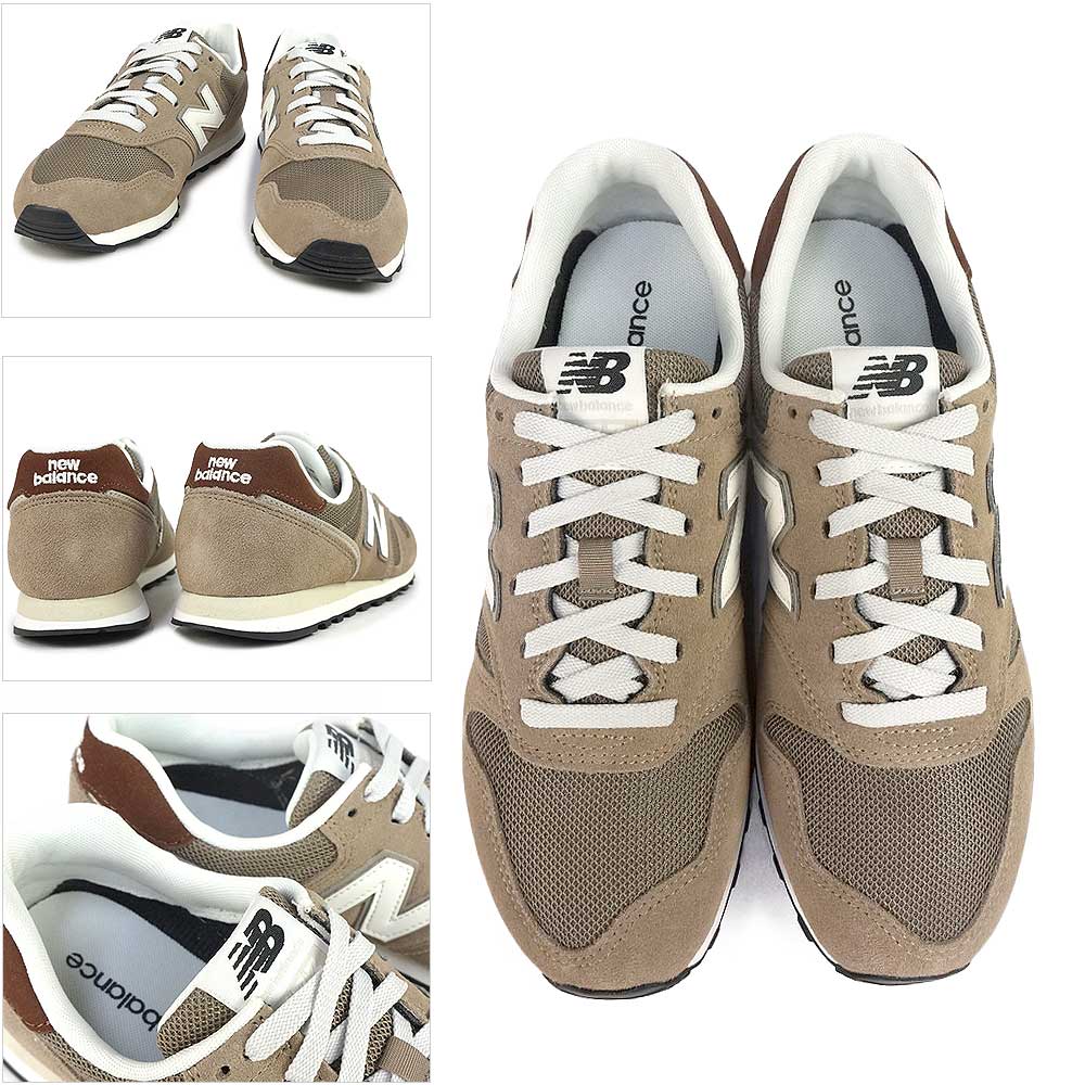 ニューバランス 373 ブラウン メンズ スニーカー ML373 XA2 ローカット