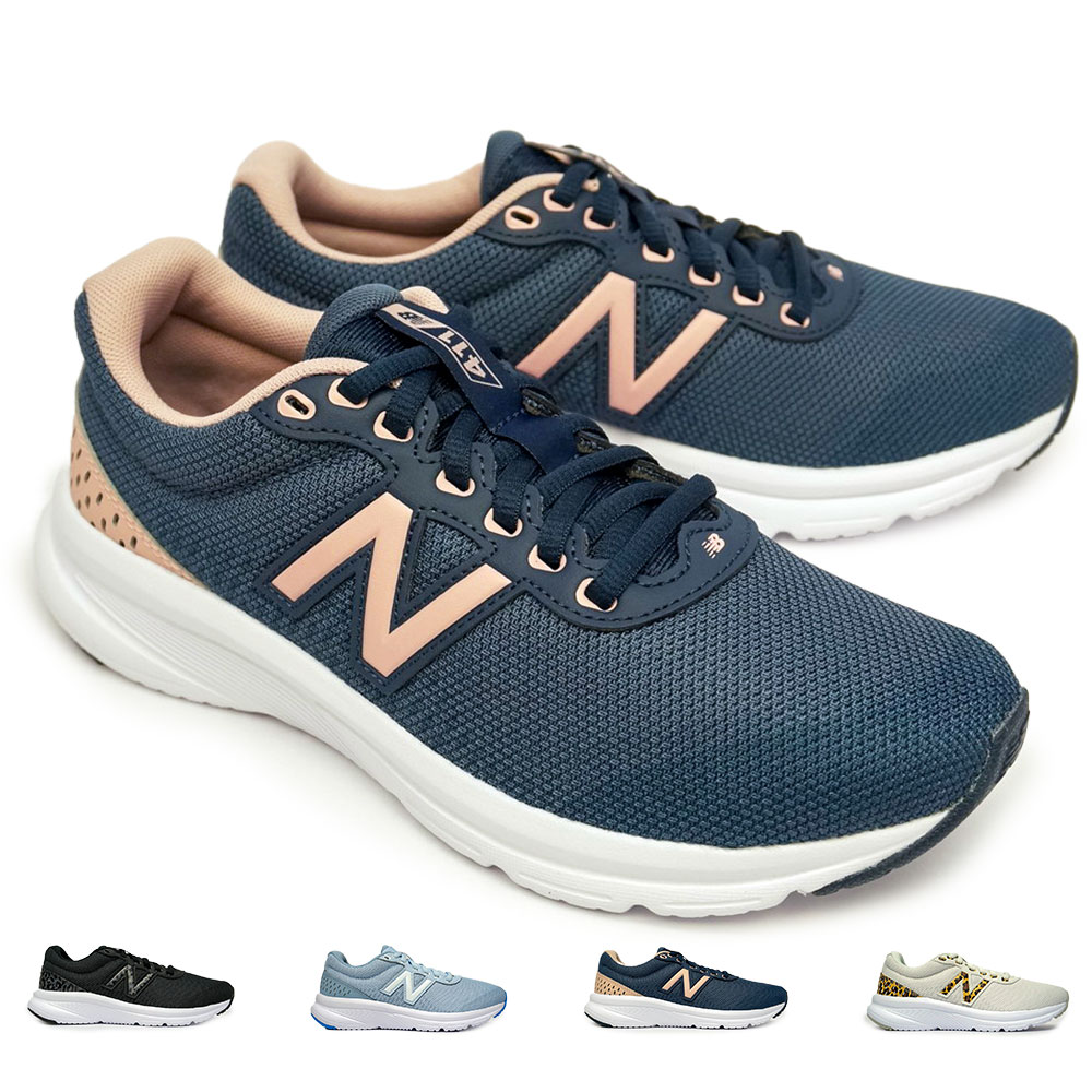 ニューバランス レディース スニーカー W411 ロードランニング 軽量 メッシュ EVA B幅 フィットネスラン デイリーユース new  balance マイスキップ