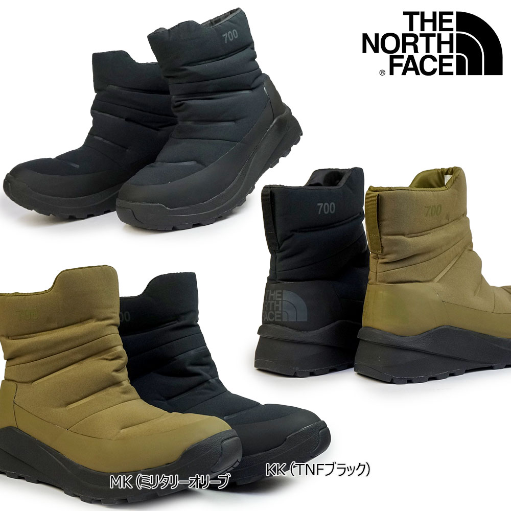 ザ ノースフェイス メンズ 防寒 防水 NF02275 ヌプシ ダウン ブーティ II ウォータープルーフ THE NORTH FACE Nuptse  Down Bootie II WP