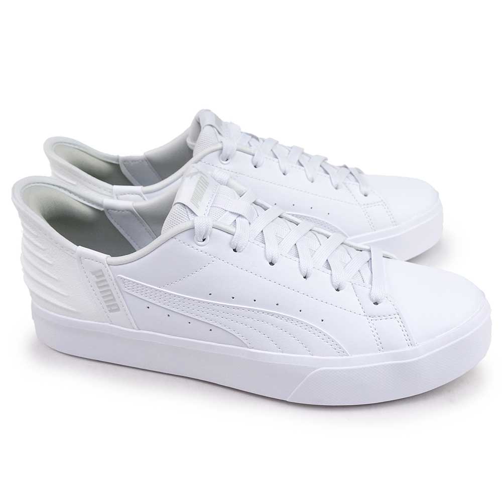 mamama.o様ホワイトm翌日 PUMA(プーマ) プーマ V コート EASE IN 25.0cm (01)プーマ