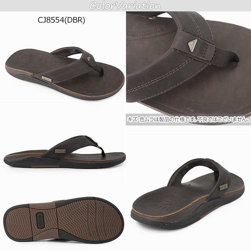 リーフ トングサンダル メンズ LEATHER OFFSHORE レザーサンダル