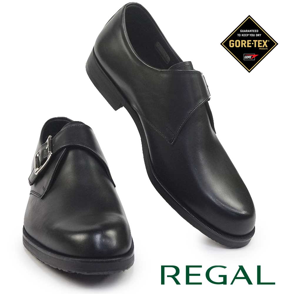 リーガル 靴 メンズ 37CL CJPA モンクストラップ ゴアテックス 雪道