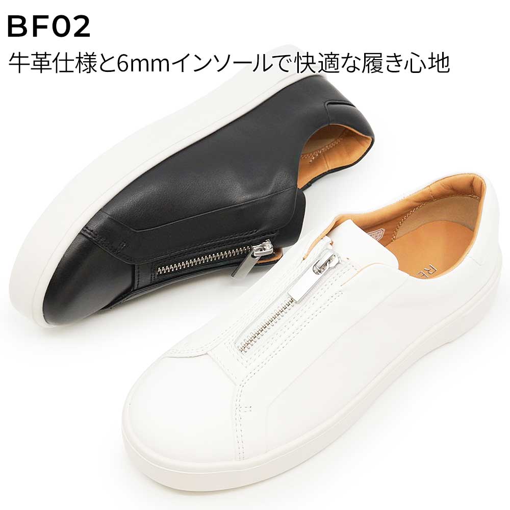 リーガル 靴 レディース BF02 センタージップスニーカー スリッポン 26