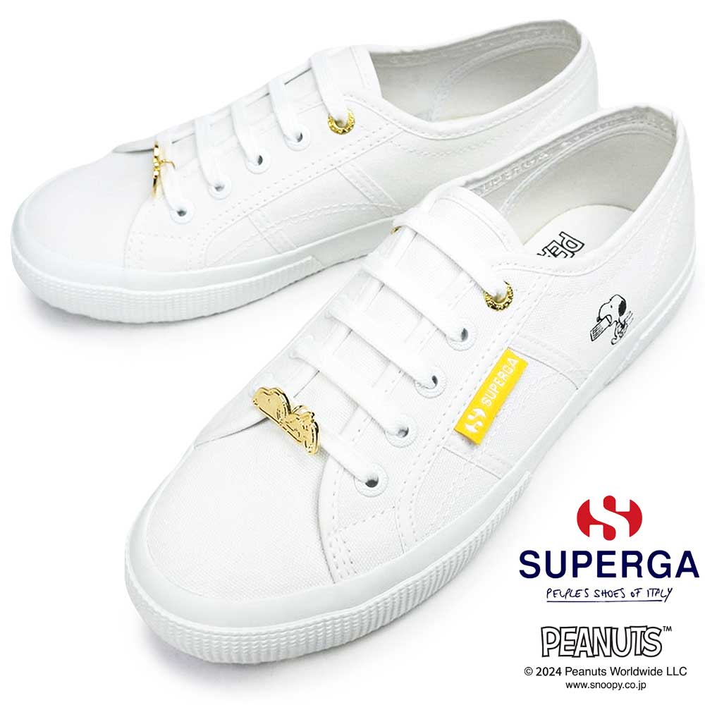 スペルガ スニーカー レディース 2750 8133ZW SNOOPY PRINT スヌーピー プリント SUPERGA