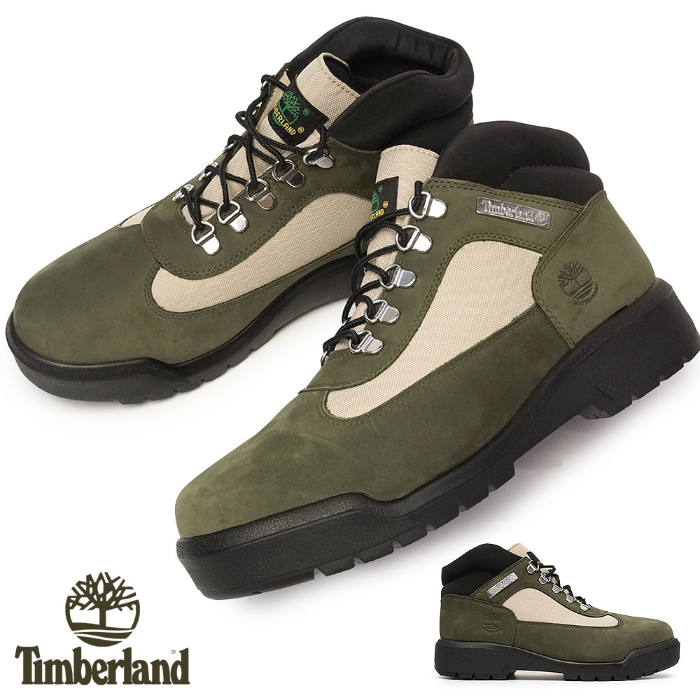 ティンバーランド 靴 メンズ 防水 フィールドブーツ WP カジュアル 本革 レザー ミッドカット シャンクソール Timberland FIELD  BOOT WP L/F MID BOOT マイスキップ